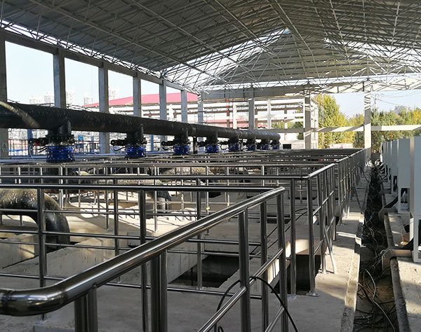 纖維束濾池使用現場